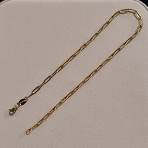 paper clip design bracelet